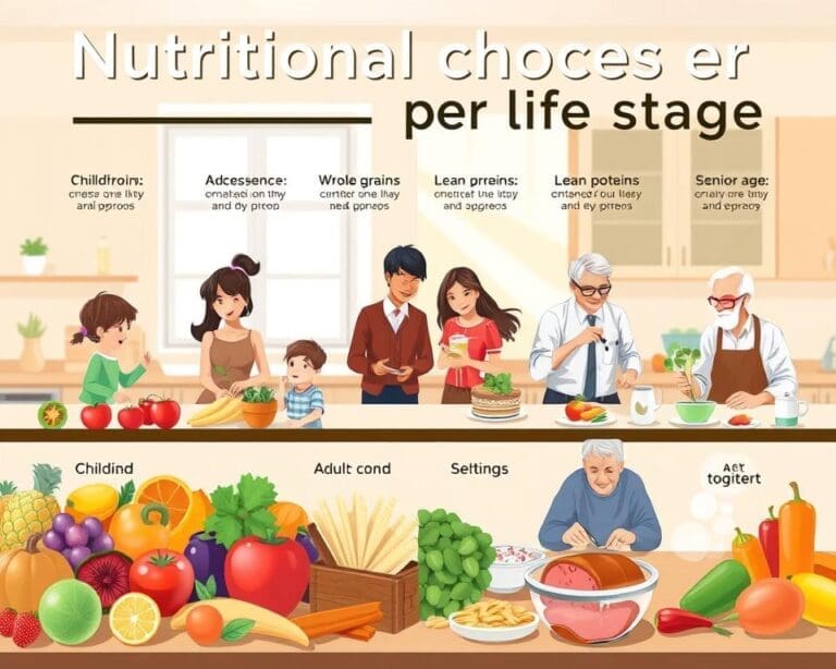 Welke voedingskeuzes passen bij jouw levensfase?