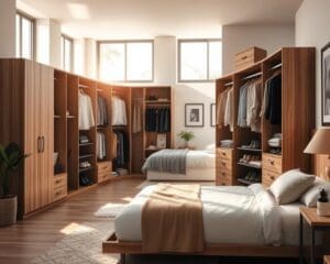 Hoe kies je een praktische kledingkast voor je slaapkamer?