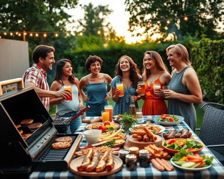 Wat maakt een barbecue met vrienden gezellig?