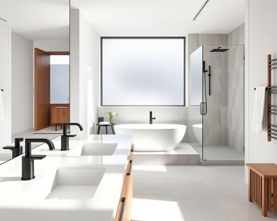 moderne badkamer
