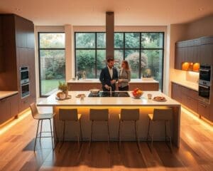 open keuken met eiland
