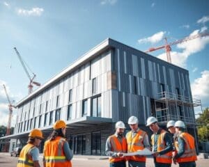 gevelrenovatie met dak- en wandbeplating