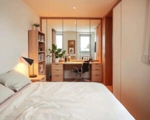 kleine slaapkamer inrichten