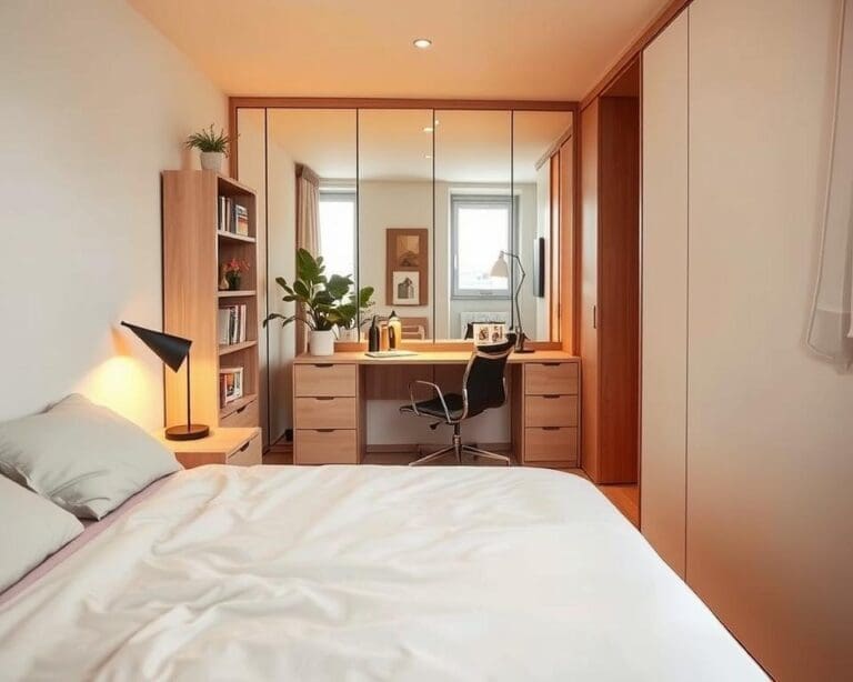 kleine slaapkamer inrichten