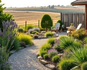 onderhoudsvriendelijke tuin