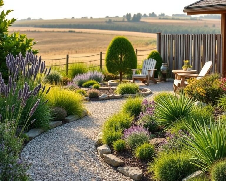 onderhoudsvriendelijke tuin