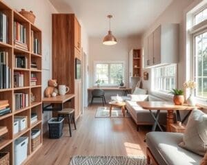 opbergideeën kleine ruimtes