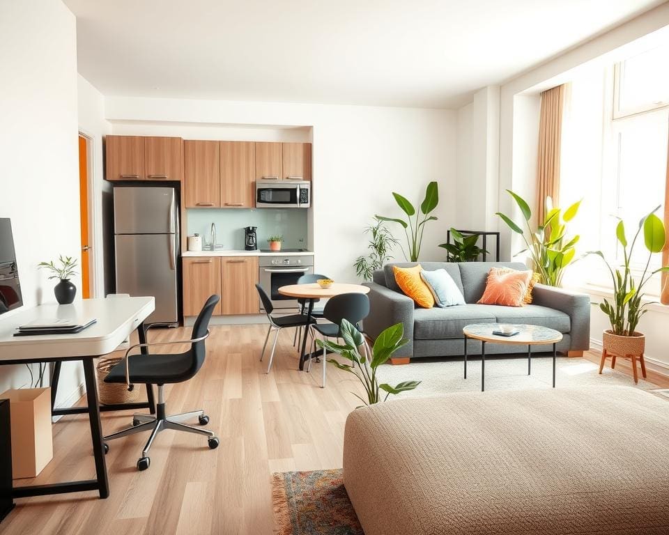 studio appartement inrichten
