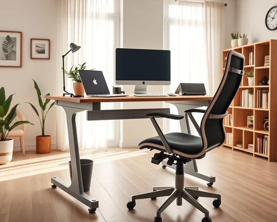 thuiskantoor inrichten