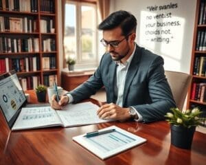 ondernemingsplan schrijven